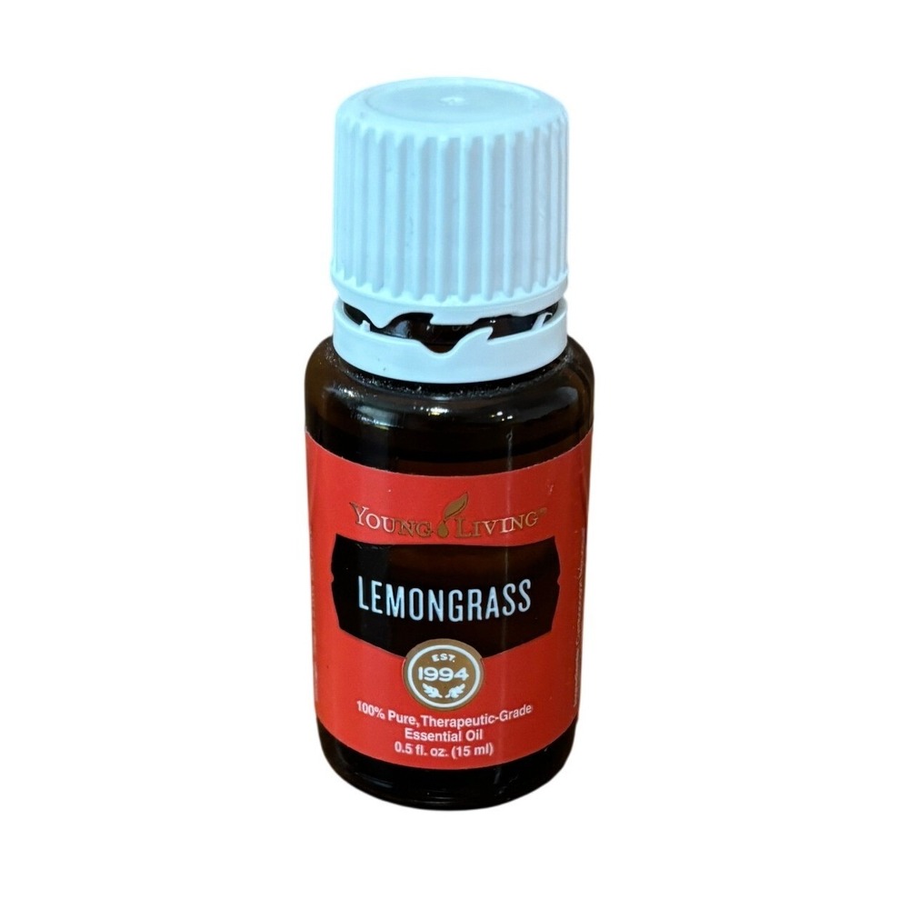 Young Living Lemongrass Essential‎ Oil 15 ml FULL OPEN BOTTLE